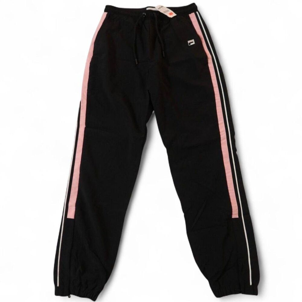 Fila Pink Side Stripe Track Pants